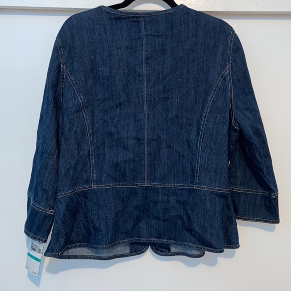 Jeweled Jean Jacket - stretchy! - Picture 5 of 8